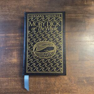 Easton Press ‘Moby Dick or The Whale’ Herman Melville Vintage 1977 Collector’s